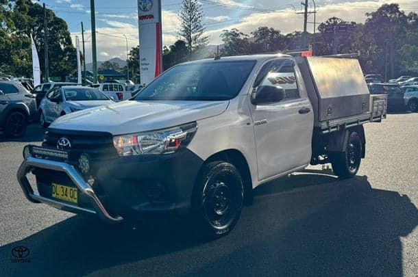 2016 Toyota Hilux Workmate in White