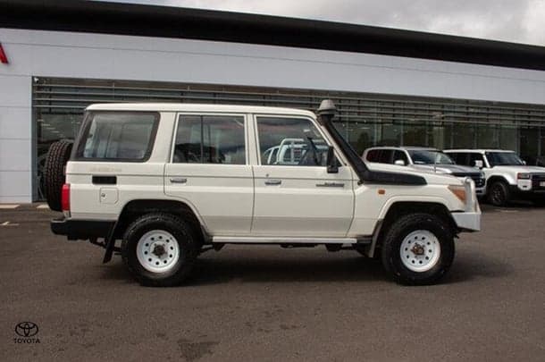 2007 Toyota Landcruiser Workmate in White