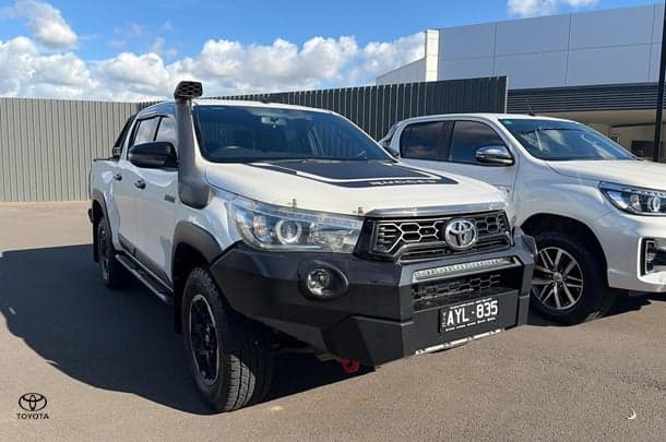 2018 Toyota Hilux Rugged X in White