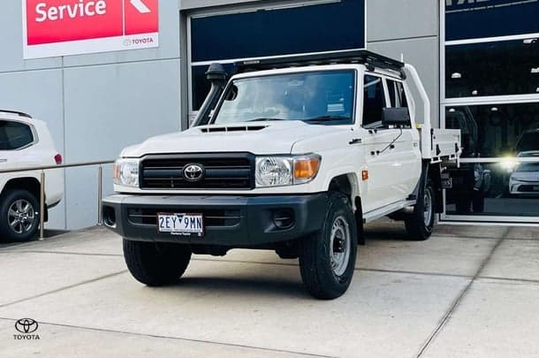 2023 Toyota Landcruiser Workmate in White