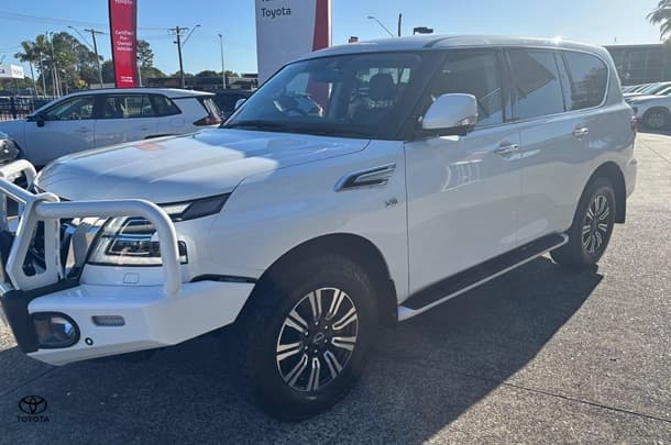2023 Nissan Patrol Ti in White