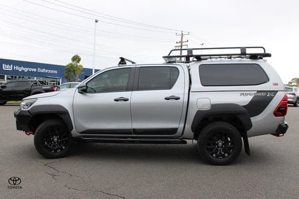 2021 Toyota Hilux Rugged X in Silver