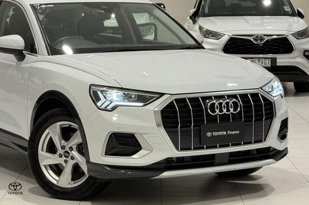 2024 Audi Q3 35 TFSI in Glacier White Metallic