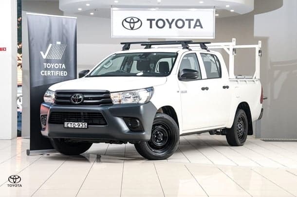 2022 Toyota Hilux Workmate in White