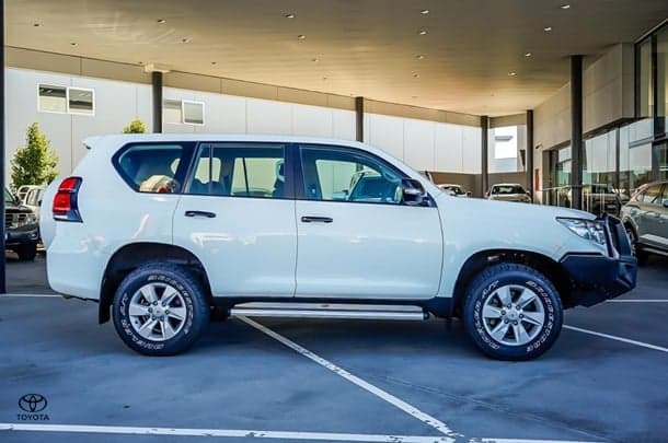 2023 Toyota Landcruiser Prado GX in White
