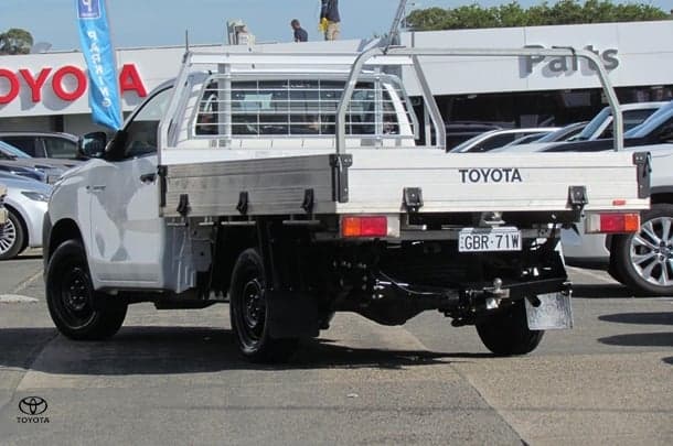 2019 Toyota Hilux Workmate in White