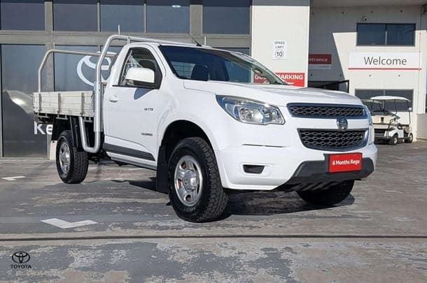 2013 Holden Colorado LX in White
