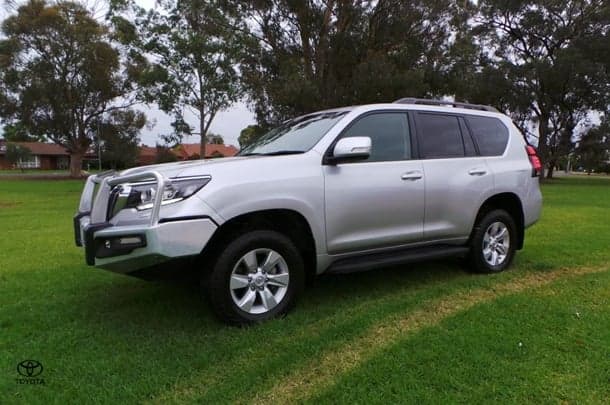 2021 Toyota Landcruiser Prado GXL in Silver
