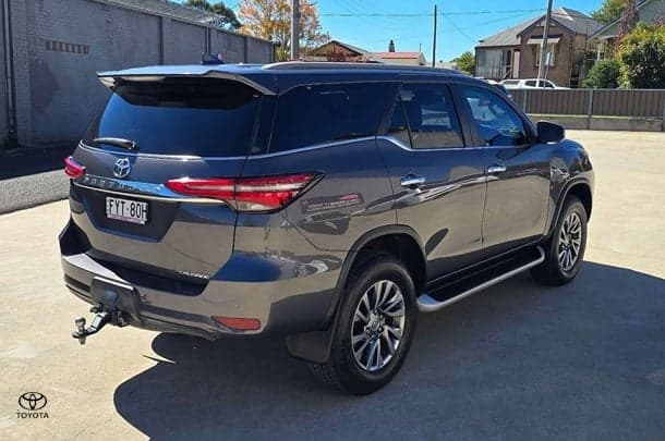 2021 Toyota Fortuner Crusade in Silver