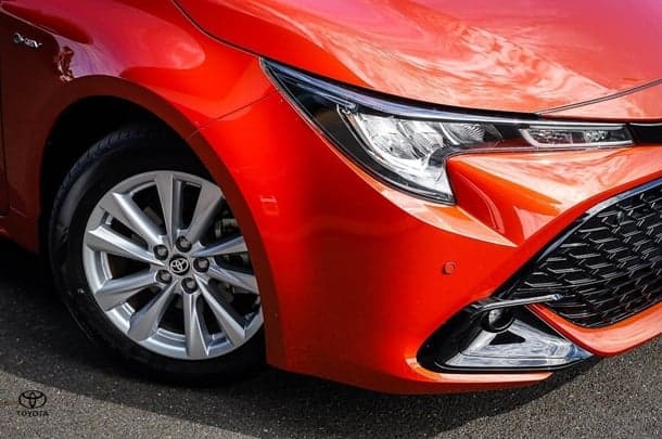 2025 Toyota Corolla SX in Orange