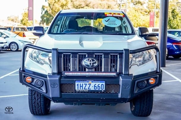2023 Toyota Landcruiser Prado GX in White