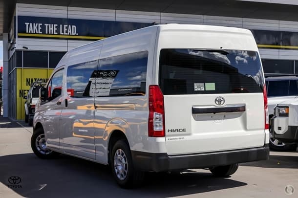 2023 Toyota Hiace Commuter in White