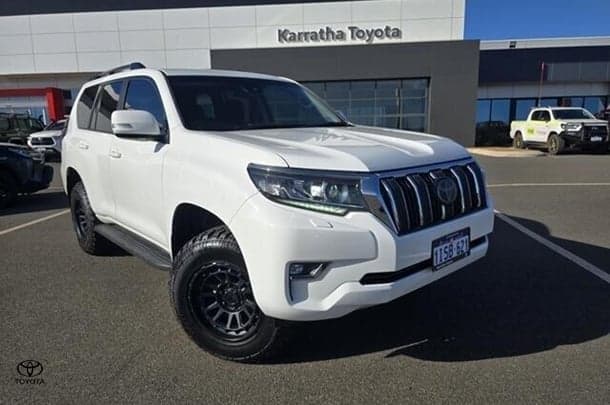 2022 Toyota Landcruiser Prado GXL in White