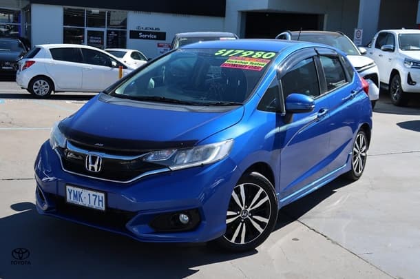 2017 Honda Jazz VTi-L in Blue