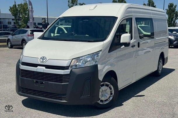 2022 Toyota Hiace SLWB in White