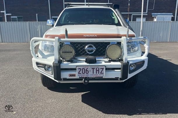 2012 Nissan Navara ST-X in White