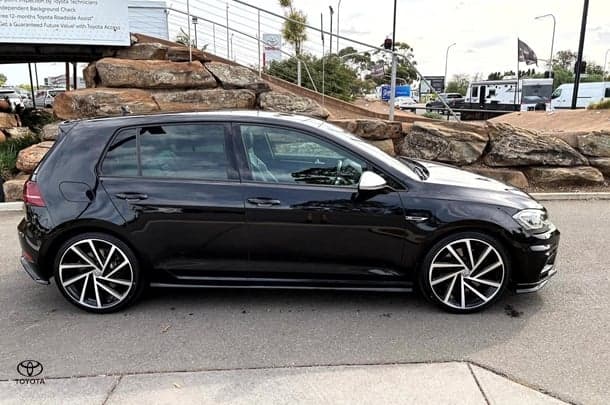 2019 Volkswagen Golf R in Black