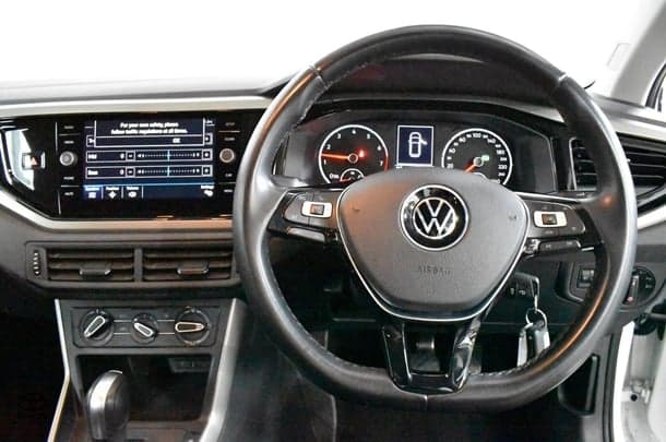 2021 Volkswagen Polo 85TSI Comfortline in Pure White