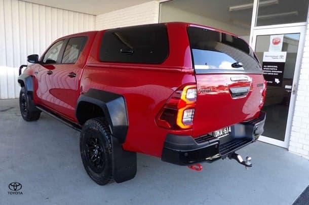 2024 Toyota Hilux GR Sport in Red