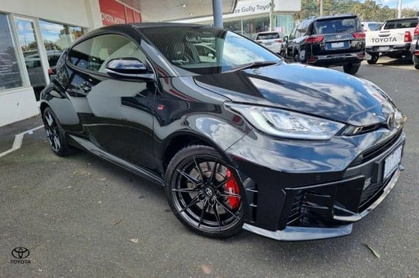 2025 Toyota Yaris GR GTS in Black