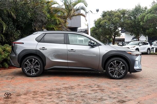 2025 Toyota bZ4X Standard 2WD in Silver