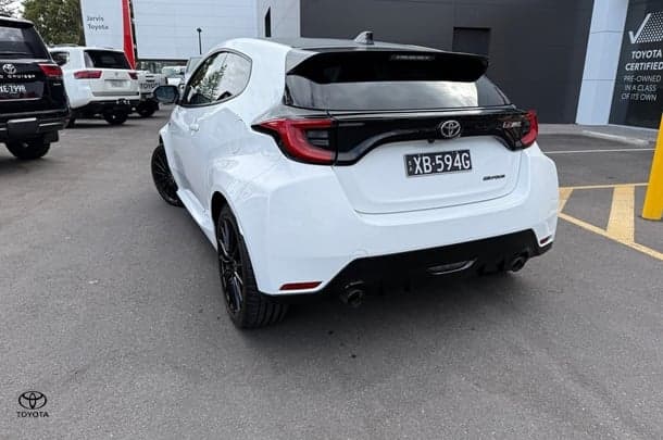2020 Toyota Yaris GR in White