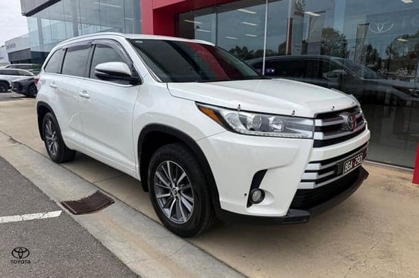2019 Toyota Kluger 4x2 GXL in White