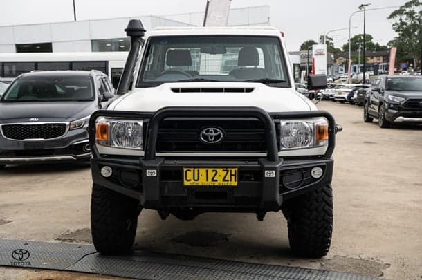 2019 Toyota Landcruiser Workmate in White