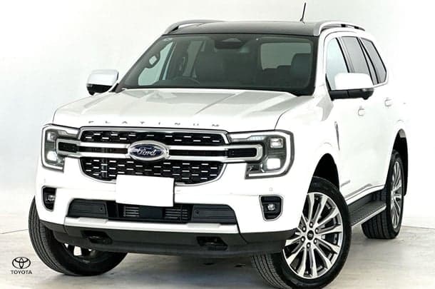 2024 Ford Everest Platinum in White