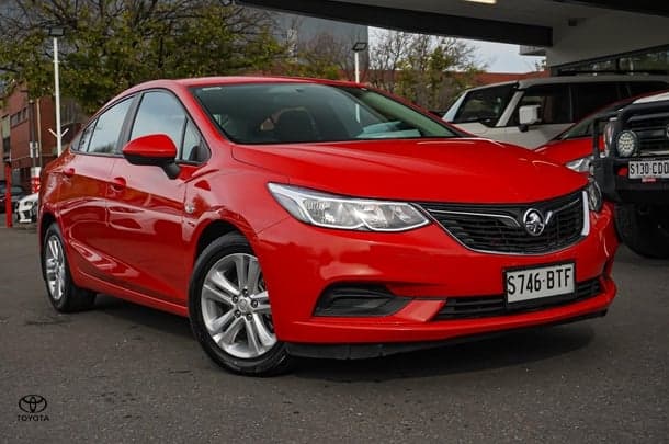 2017 Holden Astra LS in Red