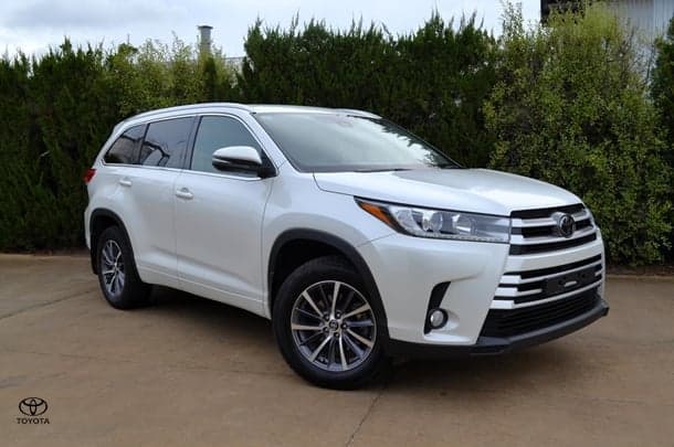 2019 Toyota Kluger GXL in White