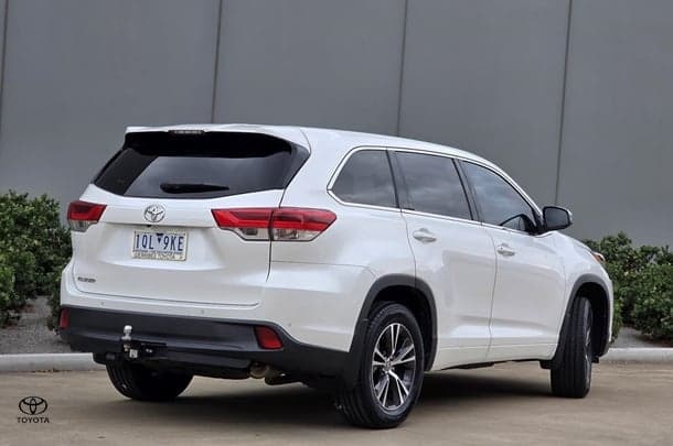 2019 Toyota Kluger GX in White