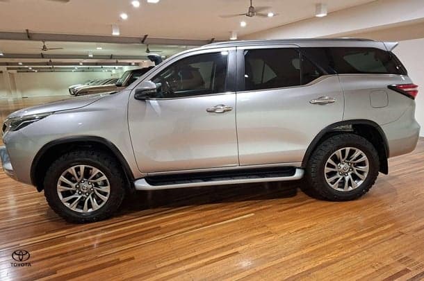 2021 Toyota Fortuner Crusade in Silver