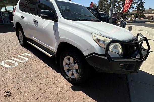 2014 Toyota Landcruiser Prado GX in White