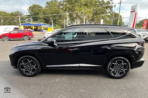 2021 Hyundai Tucson Highlander in Black