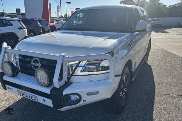 2023 Nissan Patrol Ti in White