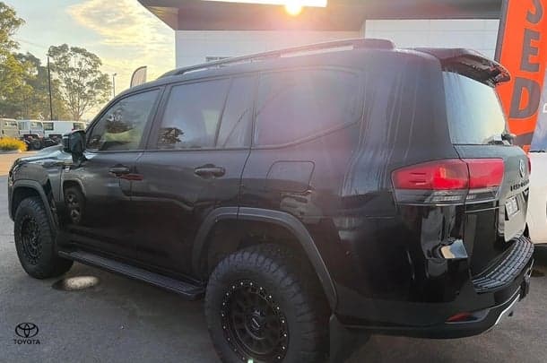 2023 Toyota Landcruiser GR-S in Black