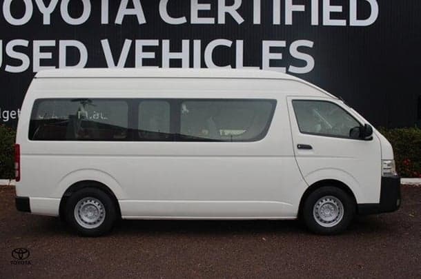 2014 Toyota Hiace Commuter in White