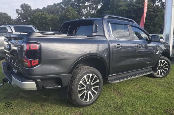 2025 Ford Ranger Platinum in Grey