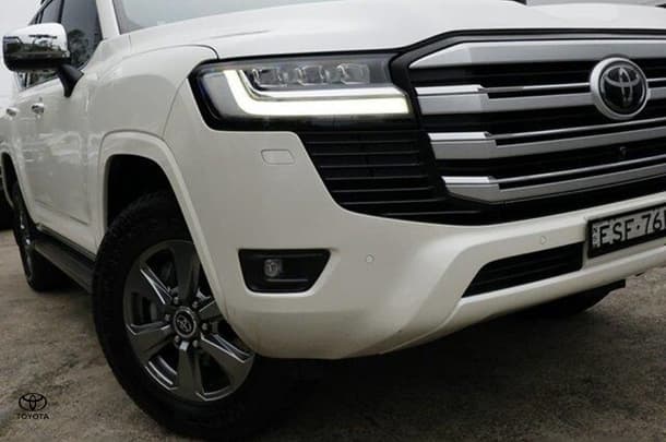 2022 Toyota Landcruiser Sahara in White