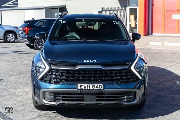 2022 Kia Sportage SX+ in Blue