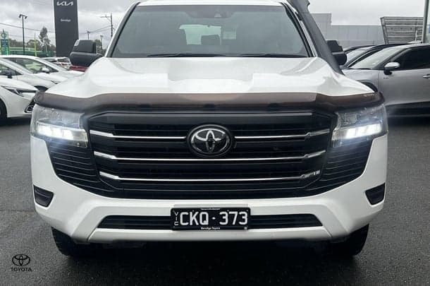 2023 Toyota Landcruiser GX in White