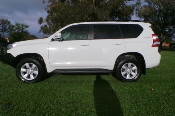 2017 Toyota Landcruiser Prado GXL in White