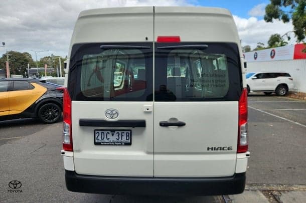 2025 Toyota Hiace SLWB in White