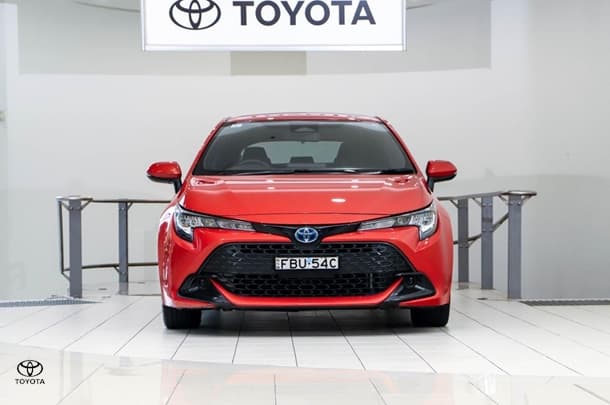 2023 Toyota Corolla Ascent Sport Hybrid in Orange