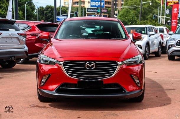 2017 Mazda CX-3 sTouring in Red