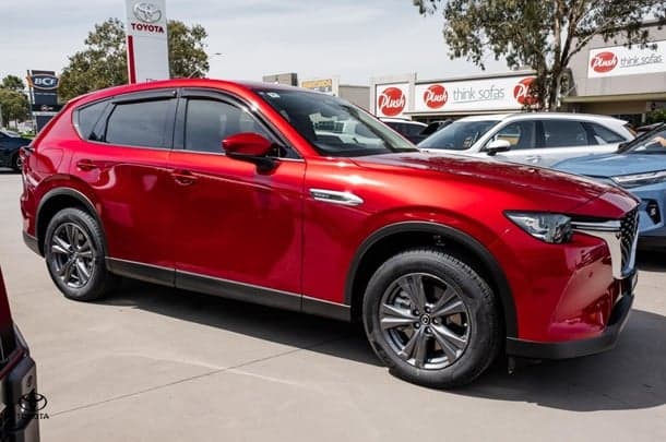 2023 Mazda CX-60 P50e Evolve in Red