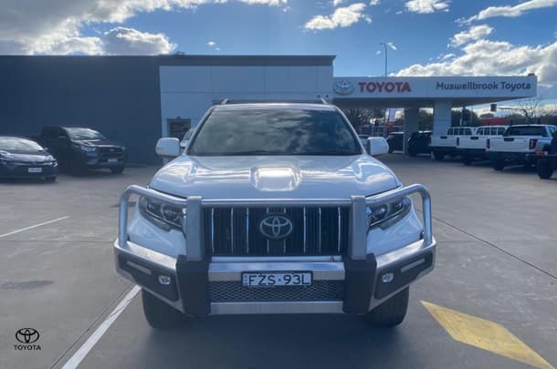 2018 Toyota Landcruiser Prado GXL in White