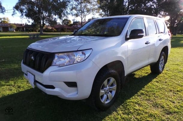 2021 Toyota Landcruiser Prado GX in White