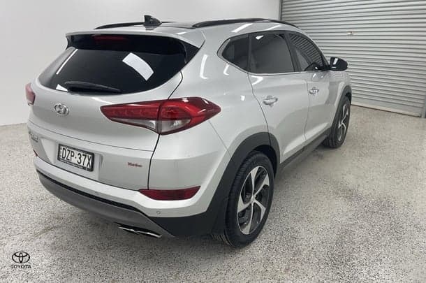 2015 Hyundai Tucson Highlander in Silver